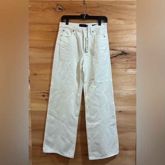 NWT Alex Mill Alex Wide Leg Jean in Sea Salt 25 - Picture 14 of 14